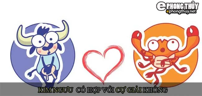 Cung kim ngưu có hợp với cung Cự Giải không